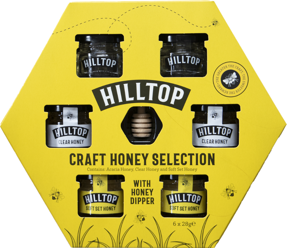 Hilltop Craft Honey Selection (6x28g)