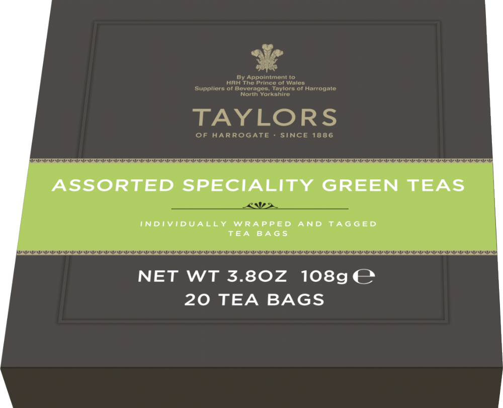 Taylors of Harrogate Assorted Speciality Green Teas - 20 Teabags 35g