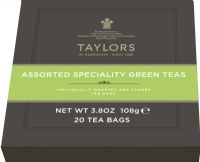 TAYLORS OF HARROGATE Assorted Speciality Green Teas - 20 Teabags 35g