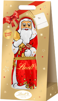 LINDT Santa - Milk Chocolate 1kg