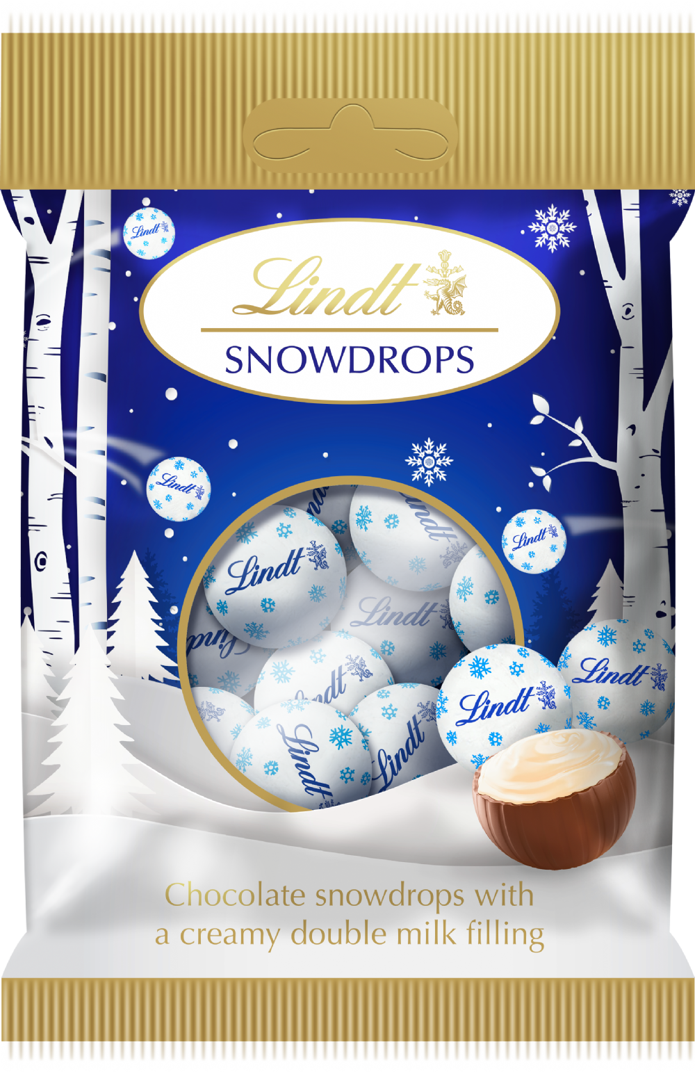 Lindt Snowdrops Bag 70g
