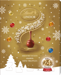 LINDT Lindor Assorted Mini Advent Calendar 117g