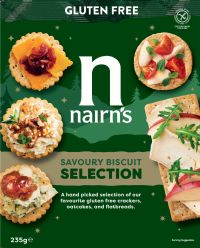 NAIRN'S Gluten Free Savoury Biscuit Selection 235g