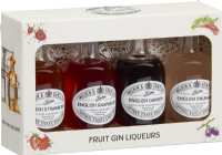 WILKIN & SONS - 'TIPTREE' Miniature Fruit Gin Liqueurs Box 28% ABV (4x5cl)