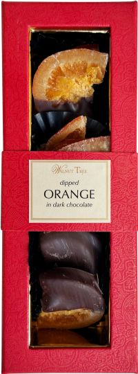 WALNUT TREE Dipped Orange Slices in Dark Chocolate 100g