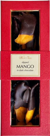 WALNUT TREE Dipped Mango in Dark Chocolate 80g