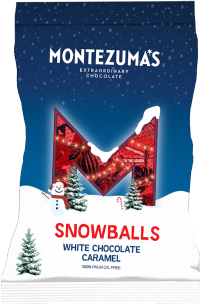 MONTEZUMA'S White Chocolate Snowballs - Caramel 120g