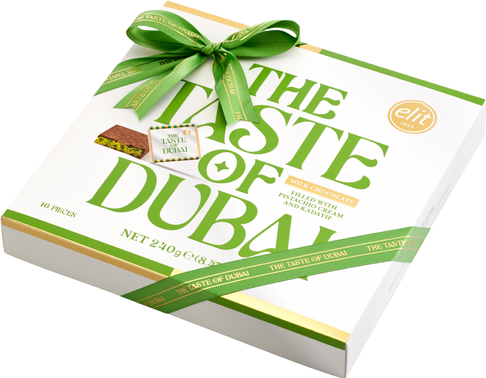 Elit The Taste of Dubai - Milk Chocolate Squares 240g