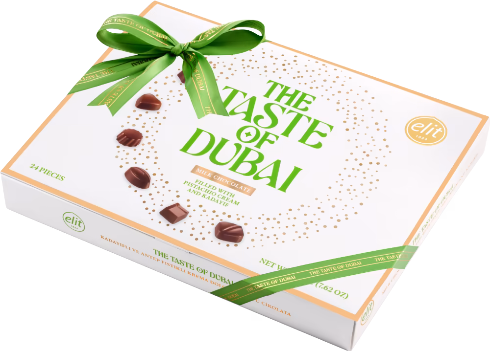 ELIT The Taste of Dubai - Milk Chocolate Pralines 216g