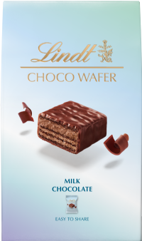 LINDT Choco Wafer - Milk Chocolate 130g