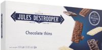 JULES DESTROOPER Chocolate Thins 100g