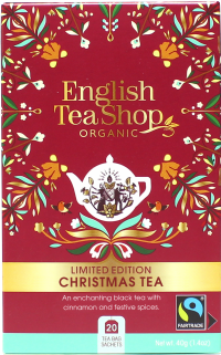 ENGLISH TEA SHOP Christmas Tea - 20 Sachets 40g