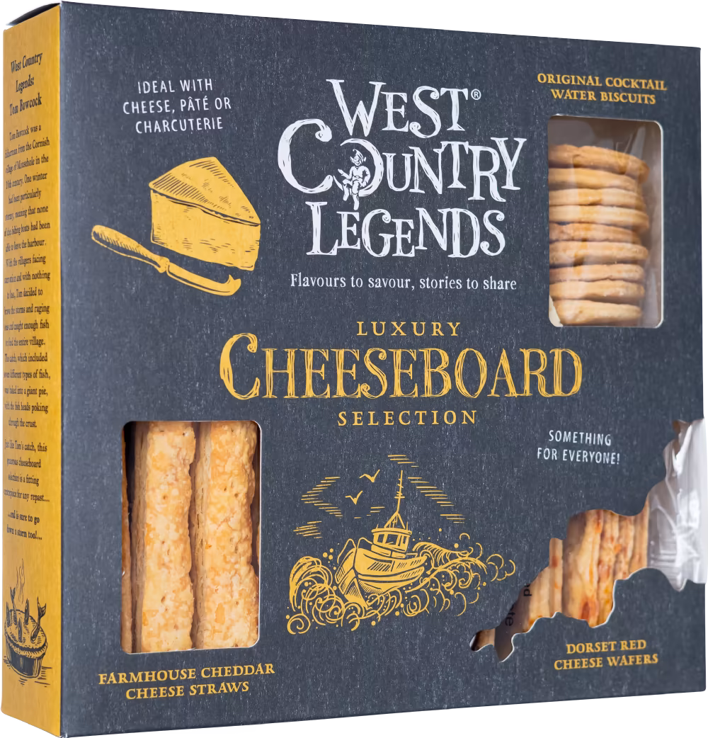 WEST COUNTRY LEGENDS Luxury Cheeseboard Selection 280g