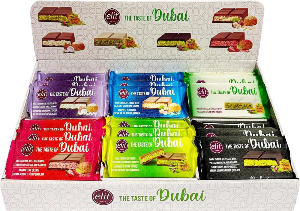 ELIT Counter Top Display Stand for 90g Bars (supplied empty)