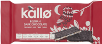 KALLO Belgian Dark Chocolate Rice Cake Thins 75g