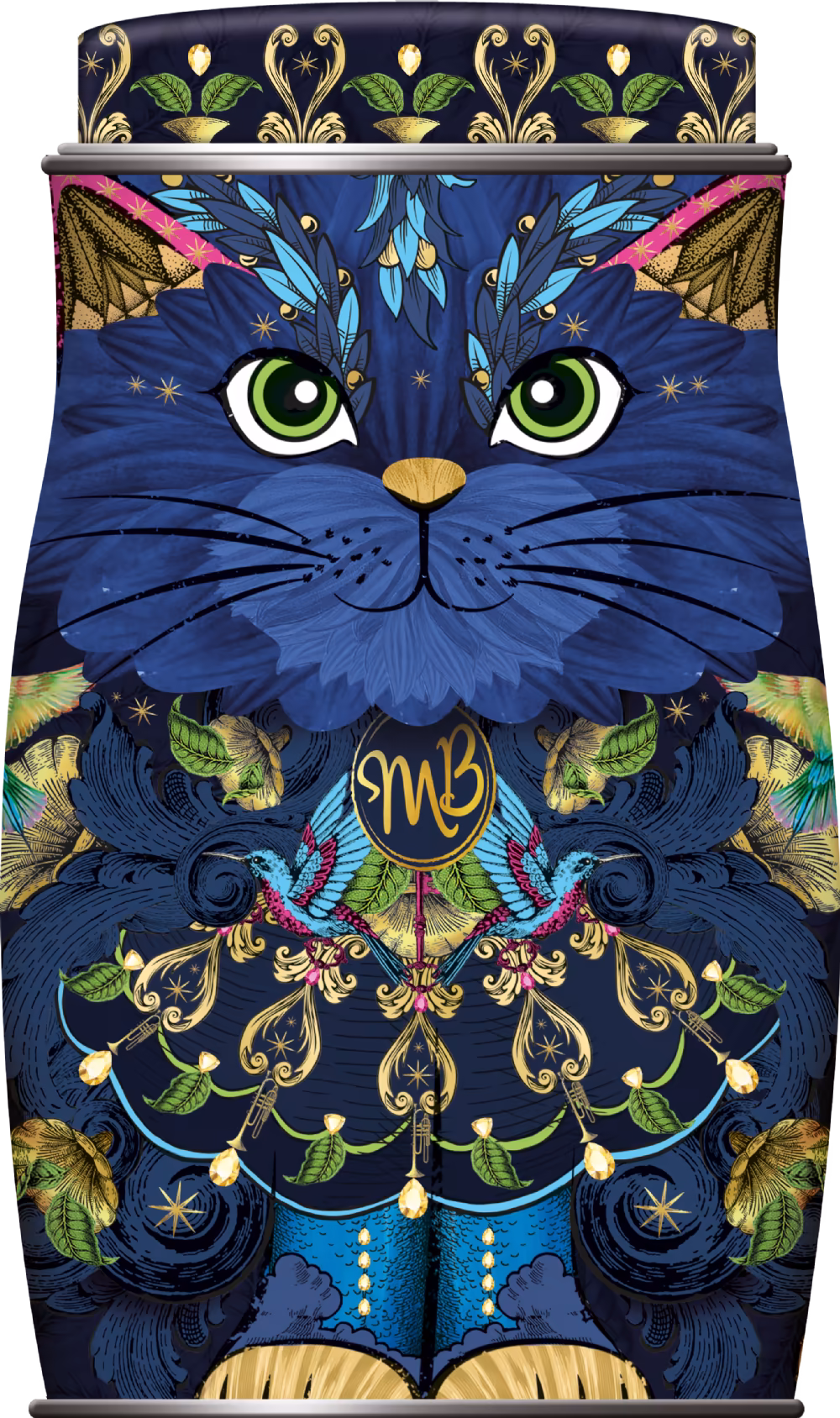 MONTY BOJANGLES Cocoa Nib Nights Truffles in Midnight Prince Kit Tin 36g