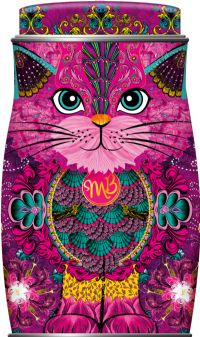 MONTY BOJANGLES Choccy Scoffy Truffles in Persian Pink Kit Tin 36g