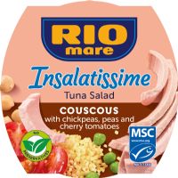 RIO MARE Insalatissime Tuna Salad - Couscous with Chickpeas, Peas & Cherry Tomatoes 160g