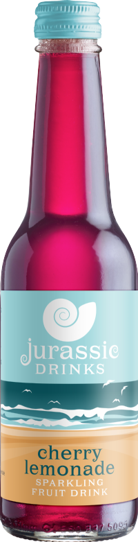 JURASSIC DRINKS Cherry Lemonade Sparkling Fruit Drink 275ml