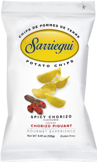 SARRIEGUI Potato Chips - Spicy Chorizo 125g