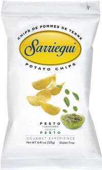 SARRIEGUI Potato Chips - Pesto 125g