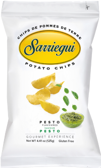 SARRIEGUI Potato Chips - Pesto 125g