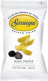 SARRIEGUI Potato Chips - Black Truffle 125g