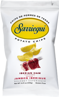 SARRIEGUI Potato Chips - Iberian Ham 125g