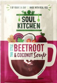 SOUL KITCHEN Thai Style Beetroot & Coconut Soup Mix 25g