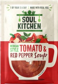 SOUL KITCHEN Mexican Style Tomato & Red Pepper Soup Mix 25g