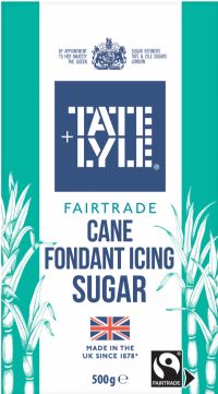 TATE & LYLE Fairtrade Cane Fondant Icing Sugar 500g