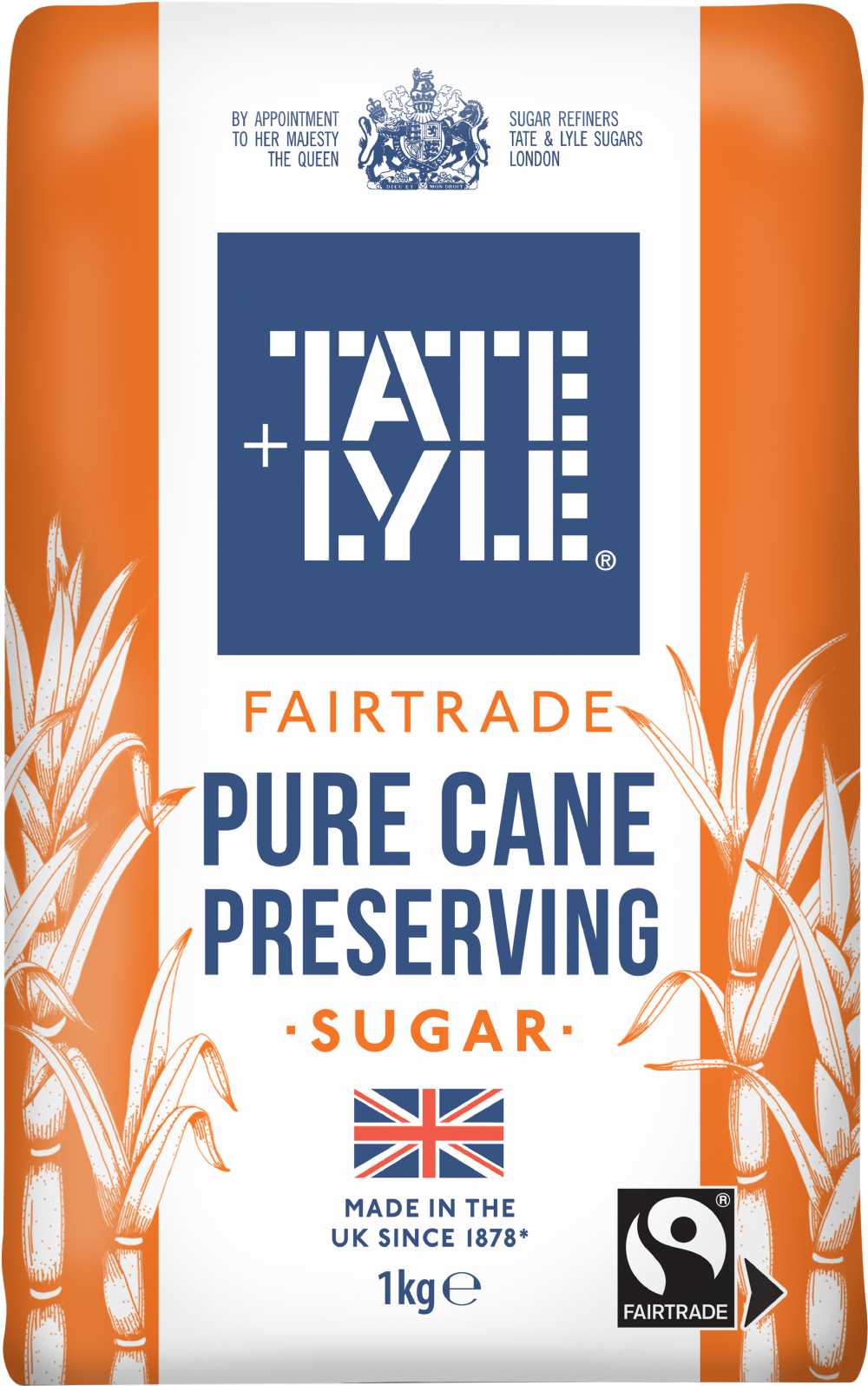 Tate & Lyle Fairtrade Pure Cane Preserving Sugar 1kg