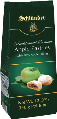 SCHLUNDER Traditional German Apple Pastries 350g