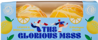 THE GLORIOUS MESS 2 Meringue Clouds - Lemon & White Chocolate