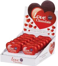 ELIT Love Chocolate - Foiled Chocolate Praline Heart 21g
