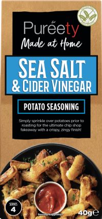 PUREETY Potato Seasoning - Sea Salt & Cider Vinegar 40g