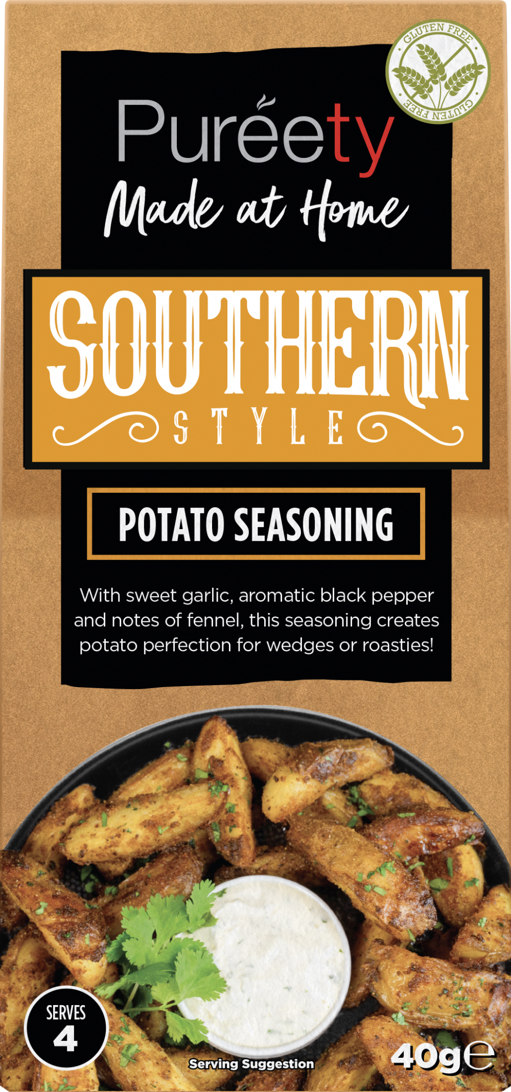 Puréety Potato Seasoning - Southern Style 40g
