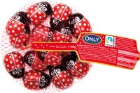 ONLY Foiled Milk Chocolate Ladybirds in Net 84g