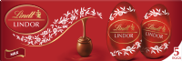 LINDT Lindor Milk Chocolate Egg - 5 Pack 90g