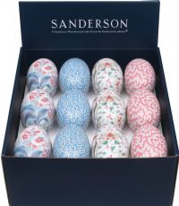 TIN TREATS Sanderson Egg Tin with Choc Mini Eggs 75g