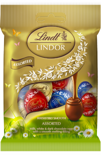 LINDT Lindor Mini Assorted Chocolate Eggs - Bag 80g