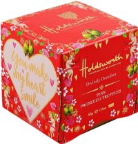 HOLDSWORTH Pink Prosecco Truffles - Cube 55g
