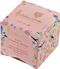 HOLDSWORTH Milk Chocolate Marc de Champagne Truffles - Cube 55g
