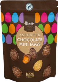 HAMES Assorted Chocolate Mini Eggs 120g
