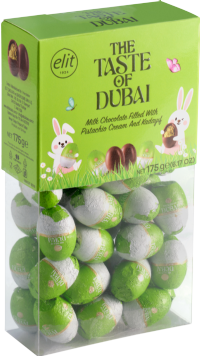 ELIT The Taste of Dubai - Milk Chocolate Eggs Pack 175g