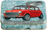 TIN TREATS Red Car Tin with Fudge 125g