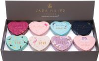 TIN TREATS Sara Miller Heart Tin with Fudge 100g