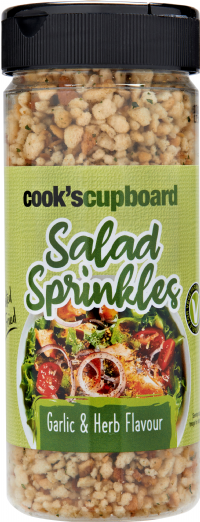 COOK'S CUPBOARD Salad Sprinkles - Garlic & Herb Flavour 150g