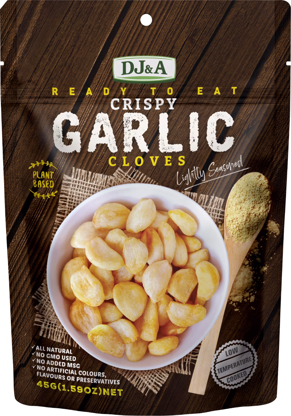 DJ&A Crispy Garlic Cloves 45g