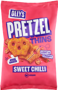 OLLY'S Pretzel Thins - Sweet Chilli 140g